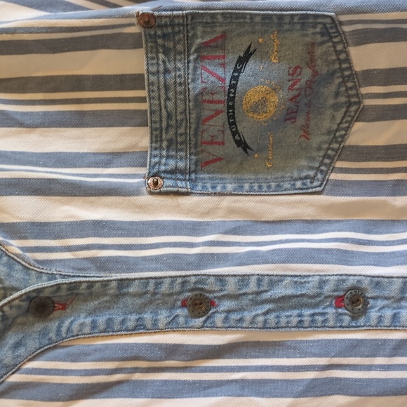 Vintage Venezia denim Jersey - Picture 3 of 5